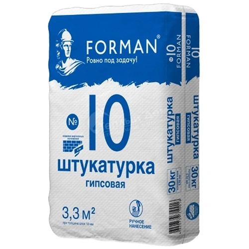Шпатлевка писовая ручного нанесения, Format №10, 30 кг Professional